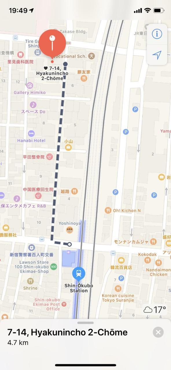 Spring Apartment Shinjuku Токіо Екстер'єр фото